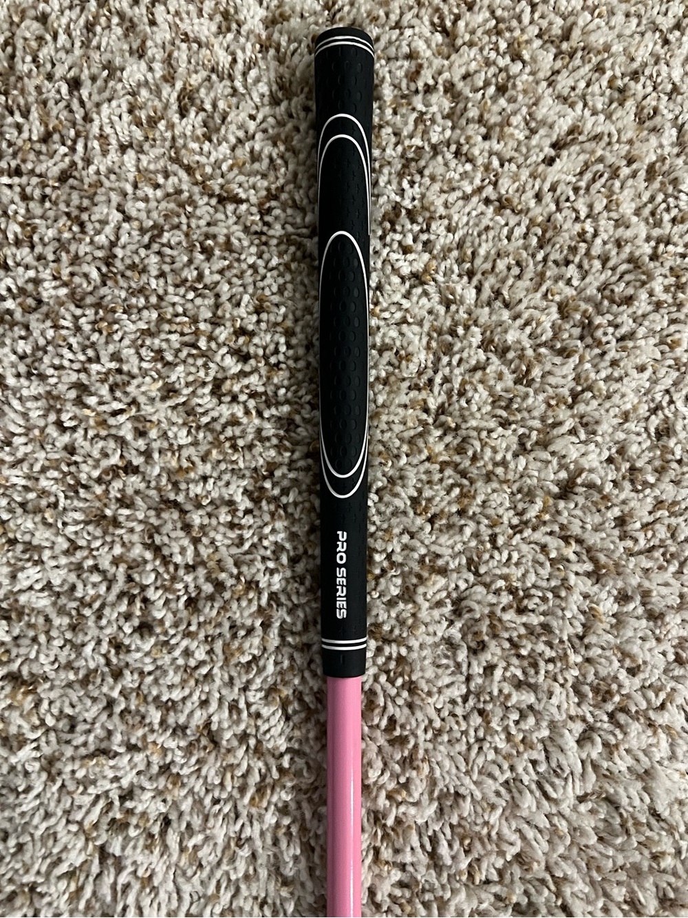 Golf Girl" low torque pink-shaft junior tour clubs with black grips set of 3 - Picture 4 of 6